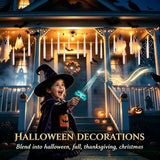 Upgraded 20Pcs Floating Candles with Wand for Halloween Decorations