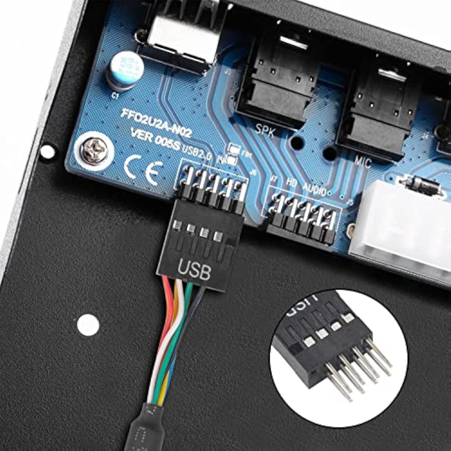 Usb 3.0 Header To Usb 2.0,Usb 3.0 To Usb 2.0 Motherboard Adapter Cable,19 Pin