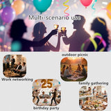 24PCS Friends Birthday Party Supplier Hanging Swirls, Colorful Friend Party Decorations Streamers