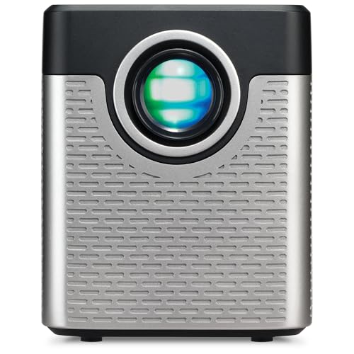 720P Vertical Projector With Bluetooth Transmitter, Silver/Black, Pj504S