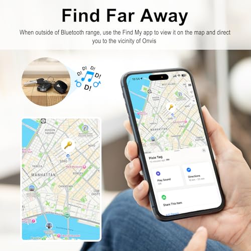 Item Finders Tracker Work With Apple Find My App (Ios Only, Not For Android), Smart Bluetooth Locator For Keys, Luggage Suitcases, Bags Wallets, Backpack, Ip67 Waterproof (1) (1)