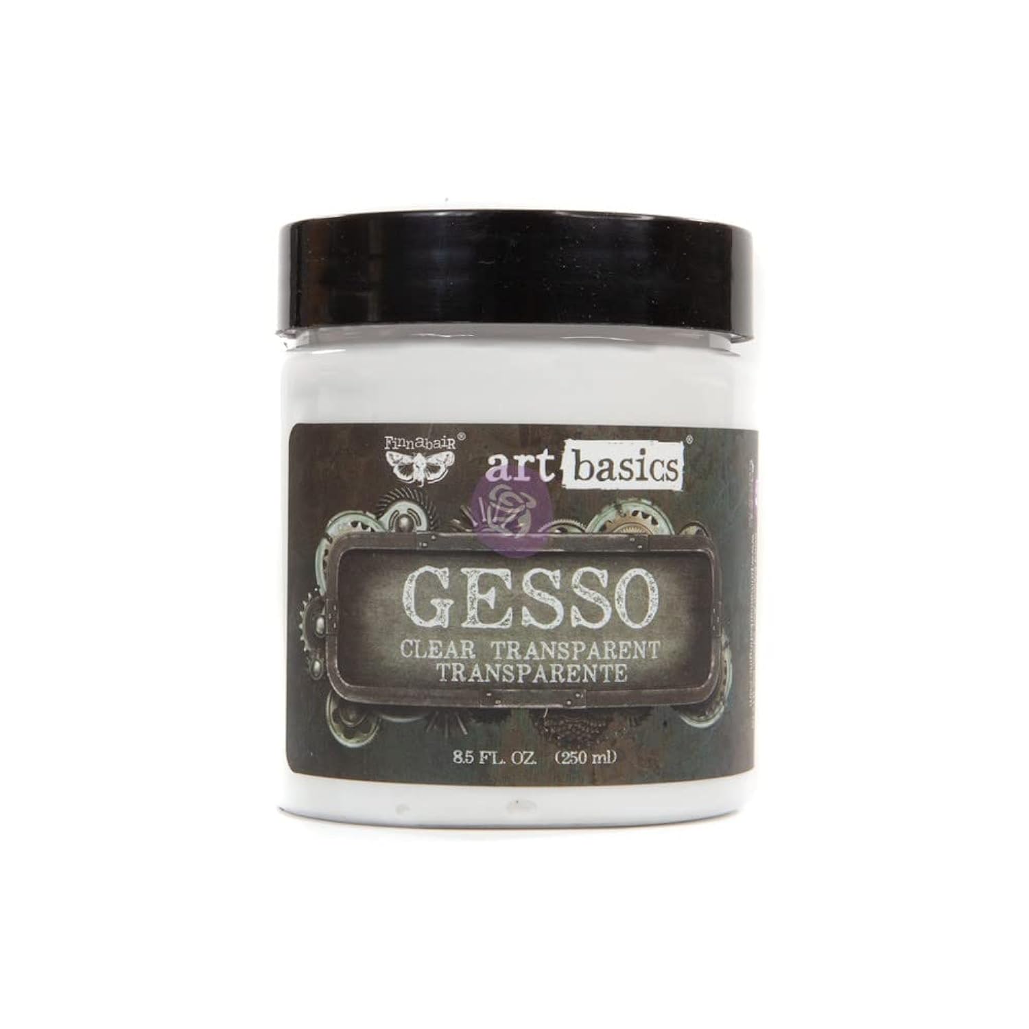 Prima Marketing Clear Acrylic Gesso, 8.5 Fl Oz (Pack Of 1)