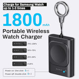 Watch Charger For Galaxy Watch 7 Ultra, 1800Mah Portable Charger For Samsung Galaxy Watch7/Ultra/Fe/6/6 Classic/5/5 Pro/4/4 Classic/3/Active 2, With Keychain