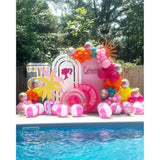 Burnt Orange Balloon Arch Kit: 102pc Latex Garland for Fall Wedding