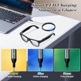 Usb-C Charging Cable, 1.2M Type C Charger With Charging Indicator, Compatible With Ray-Ban Meta, Wayfarer, Headliner, Skyler Meta, Meta Oakley Hstn