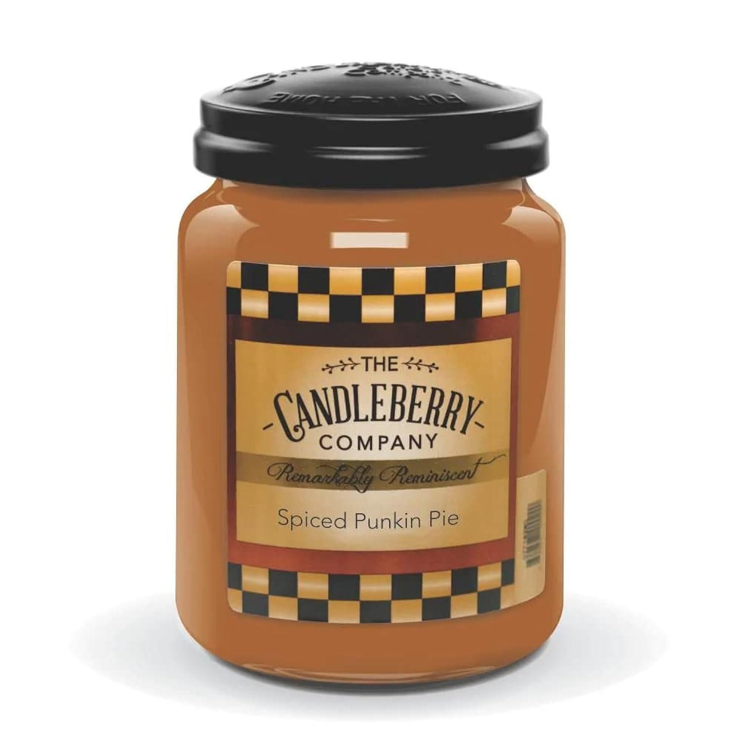 Candleberry Candles | Spiced Pumpkin Punkin Pie | Best Candles On The Market | Hand Poured In The Usa | Highly Scented & Long Lasting | Large Jar