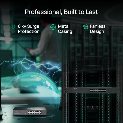 Omada 16-Port Gigabit Easy Managed Switch