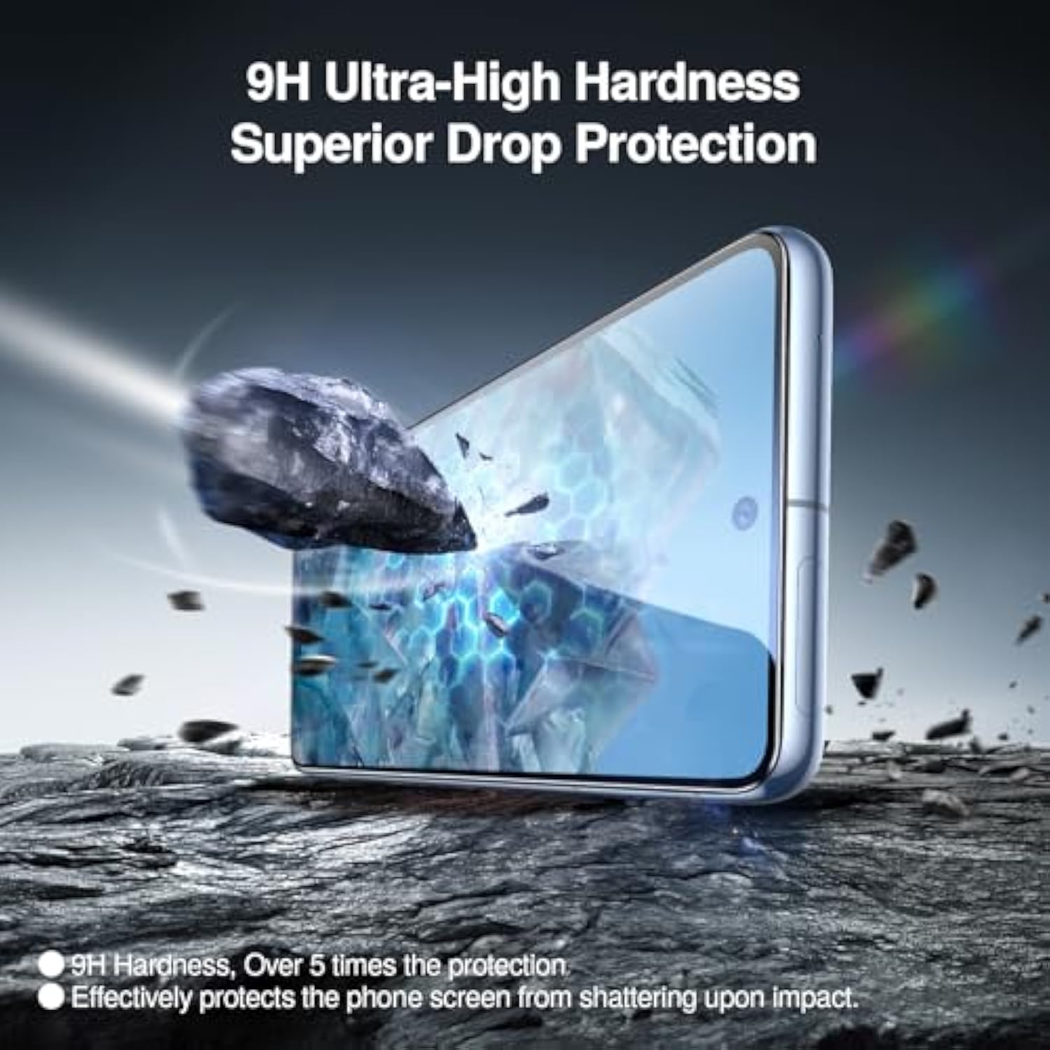 Google Pixel 8 Pro Screen & Camera Protector 3+3 Pack 9H Tempered Glass