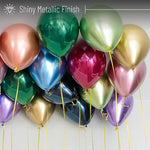 - Metallic Balloons, 12 Inch, 54 Pack, 9 Colors, Balloons For Birthday Party