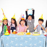 2Pcs Blue Bow Tablecloth,Coquette Birthday Decorations Bow Theme Plastic Table Cover Blue Bow Rectangle Tablecloth For Girls Women Bachelorette Baby Shower Party Decor