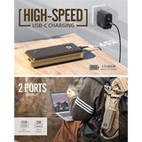 Waterproof Power Bank, 20000Mah Portable Charger 65W Fast Charging Usb C Pd 3.0 Heavy Duty Battery Pack, Rugged Power Bank For Iphone Tablet Laptop Hiking Travel Camping