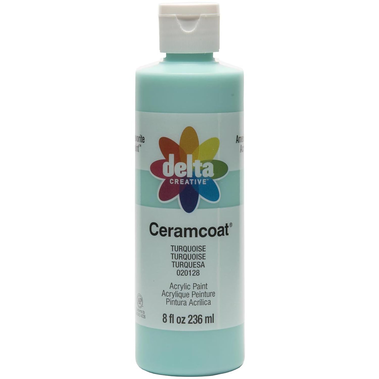 Delta Creative Acrylic Paint, 8 oz, Turquoise