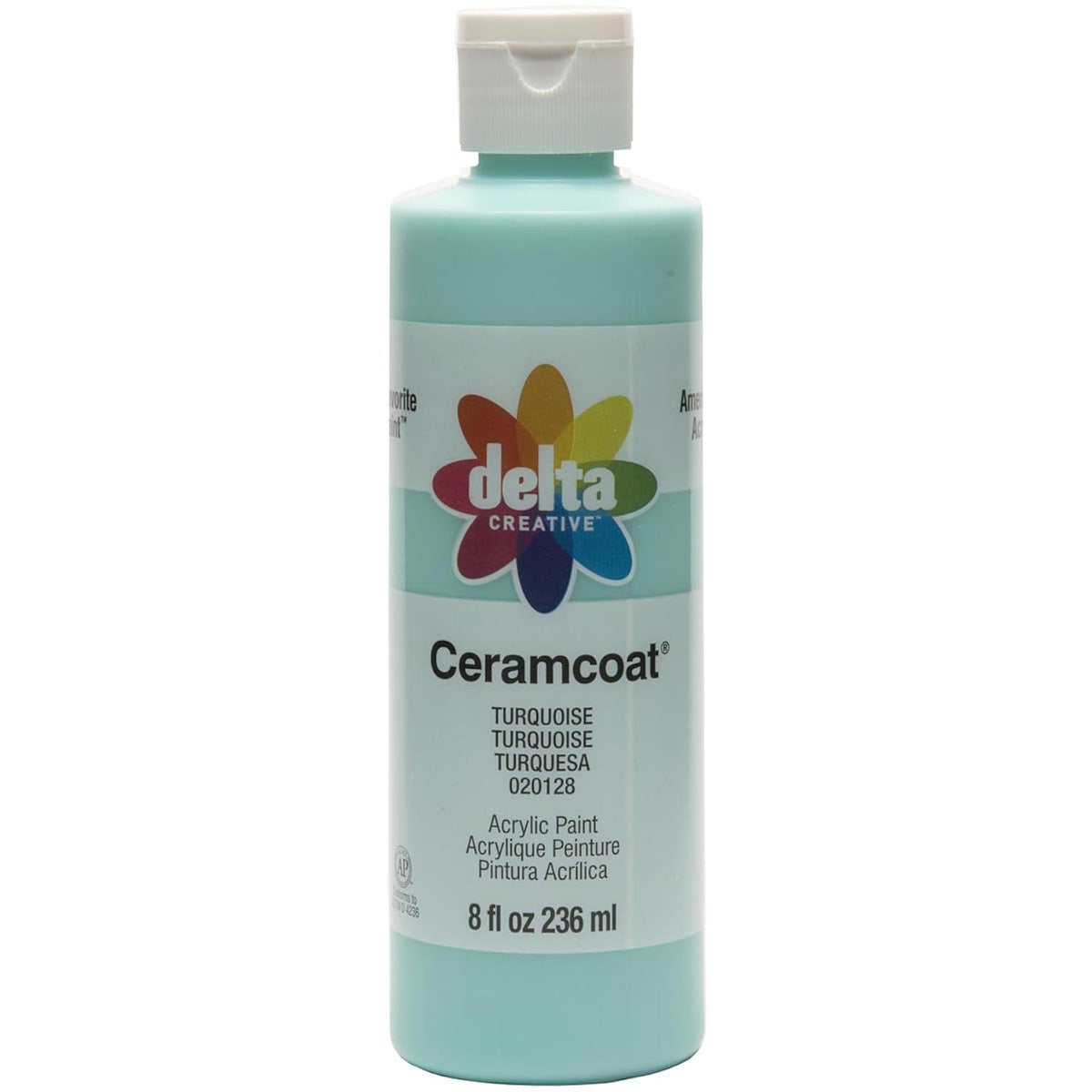 Delta Creative Acrylic Paint, 8 oz, Turquoise