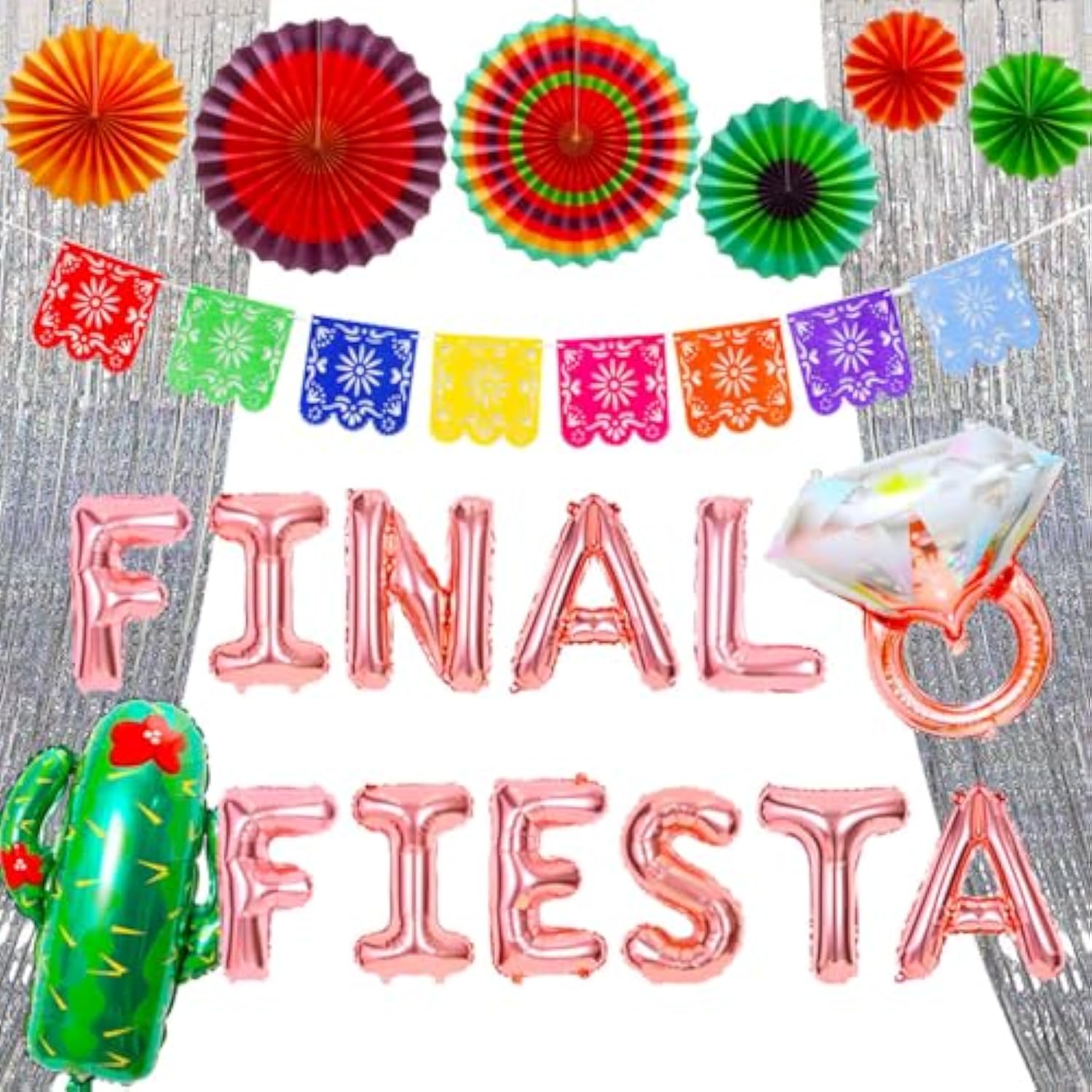 Luxury Final Fiesta Bachelorette Party Decoration Final Fiesta Backdrop Final Fiesta Balloon Last Fiesta Bachelorette Decoration Mexican Bachelorette Decoration Final Fiesta Banner