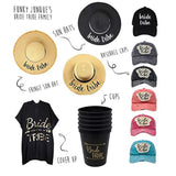 Bridal Bachelorette Party Cups - 10 Bride Tribe