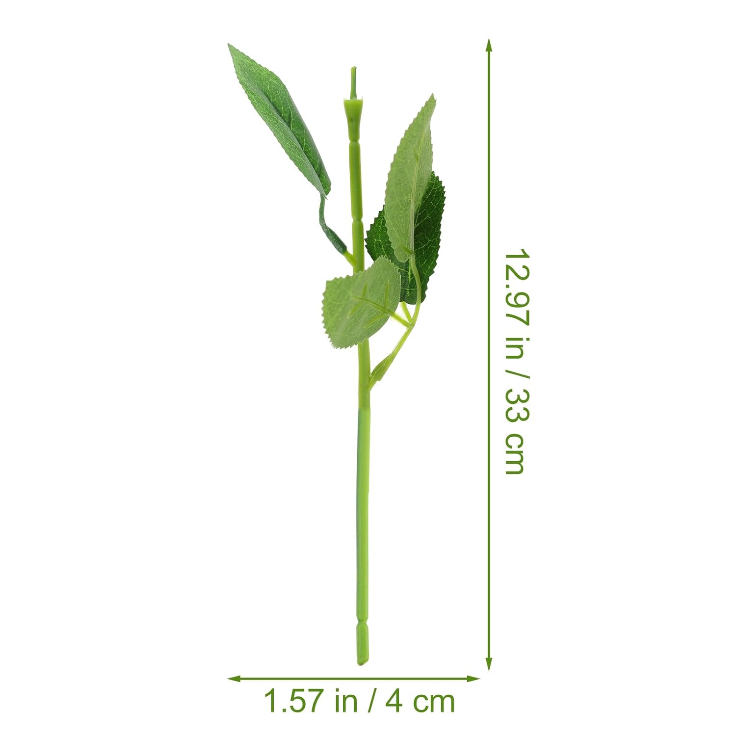 30 Pcs Artificial Rose Stems With Green Leaves Faux Floral Wire Stems For Home Decoration Diy Craft Flower Arrangement