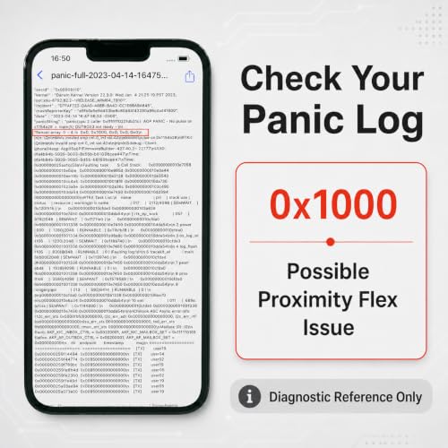 Proximity Sensor Flex for iPhone 13 Pro - Fixes Pink Screen & Restarts (Log 0x10000/0x1000/AOP Panic/Mic3) - Face ID Works - with Mic & Waterproof