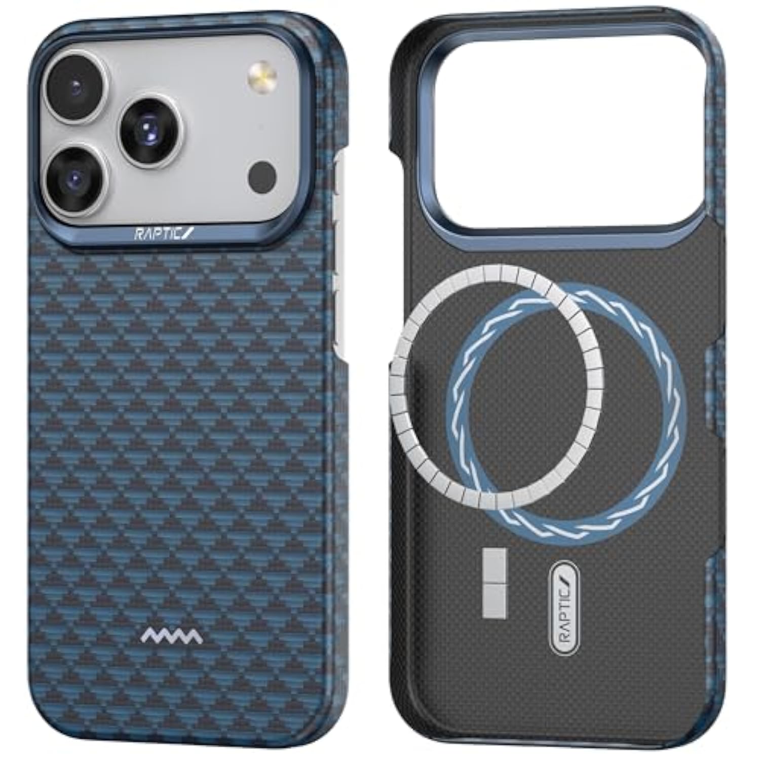 2025 For Iphone 17 Pro Max 6.9 Inch, Compatible With Magsafe, Non-Slip & Ultra Slim Light Case For 17 Pro Max With Caseless Feeling, 1500D Aramid Fiber Textures, [Tactile Woven-Profound]