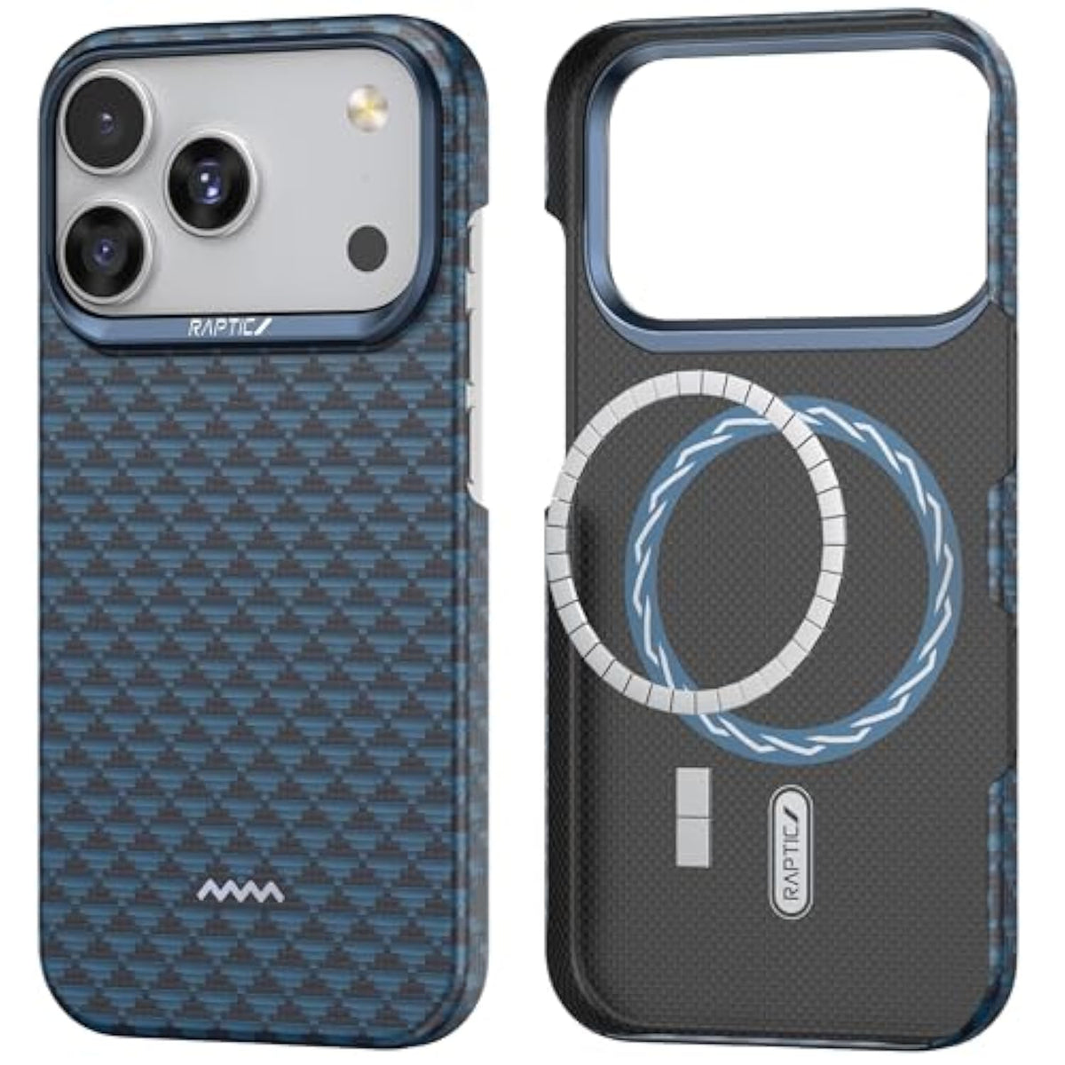 2025 For Iphone 17 Pro Max 6.9 Inch, Compatible With Magsafe, Non-Slip & Ultra Slim Light Case For 17 Pro Max With Caseless Feeling, 1500D Aramid Fiber Textures, [Tactile Woven-Profound]