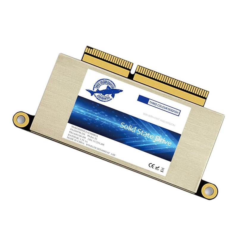 Dogfish 256Gb Ssd For Macbook Nvme Pcie Gen3X4 M.2, Internal Solid State Drive