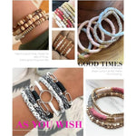 Bracelet Making Kit, 10,000 Pcs Polymer Clay Beads, 48 Colors Round Letter Beads Jewelry Making Kit Friendship Bracelets Heshi Beads With Charms Strings Crafts Gift For Girls Adults