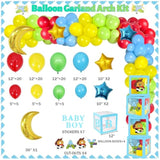 Toy-Themed Baby Shower Decor Blue 'It's a Boy' Banner & Party Set