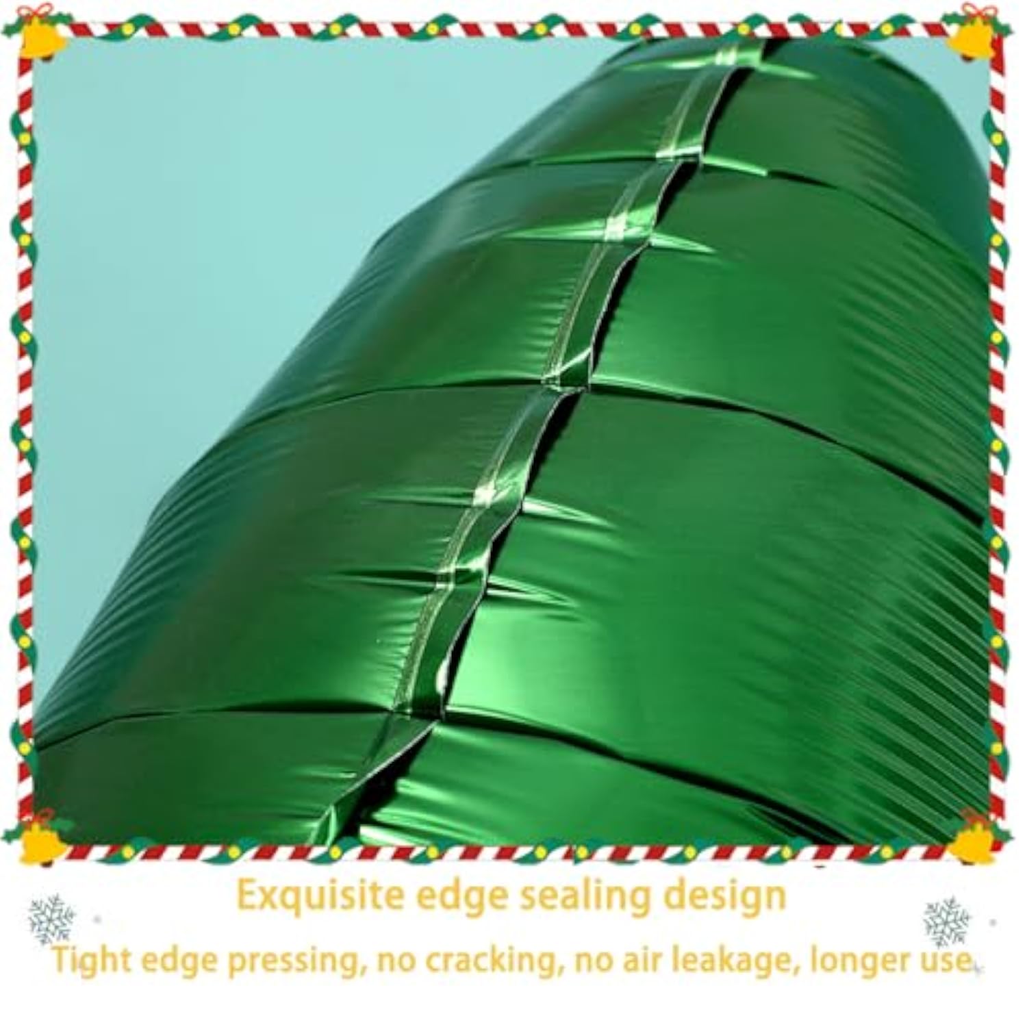 2Pcs Christmas Balloons,Jumbo Christmas Party Decorations Foil Balloons Set - Includes Reindeer,Tree, Santa Claus Theme Mylar Balloon Decorations For Xmas Party Supplies