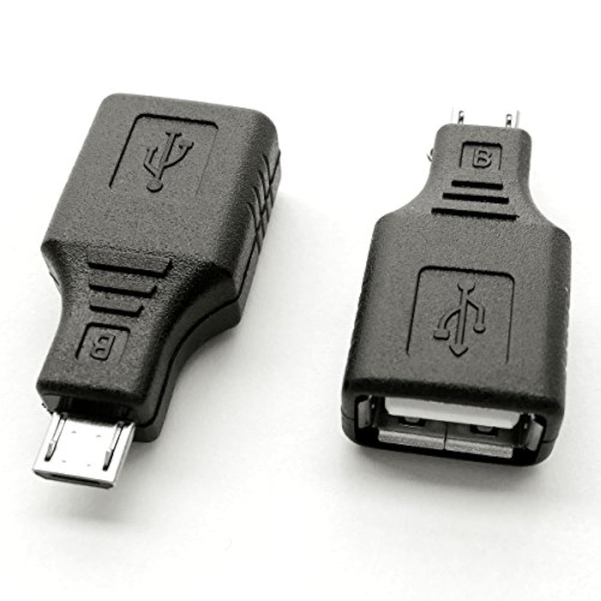 Usb 2.0 Micro Usb Male To Usb Female Otg Adapter (2 Pack)