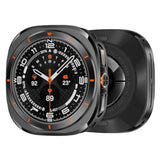Metal Case For Samsung Galaxy Watch Ultra 47Mm Case, Stainless Steel Protective Rugged Bumper Thin Frame With Ceramic-Like Back Cover For Galaxy Watch Ultra 47Mm For Men Women
