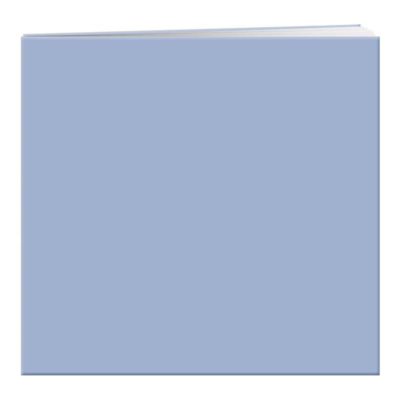 Pastel Leatherette Post Bound Album 12"X12"-Baby Blue