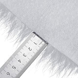 3 Pieces Christmas Faux Fur Ribbon White Fur Trim White Fabric Roll So