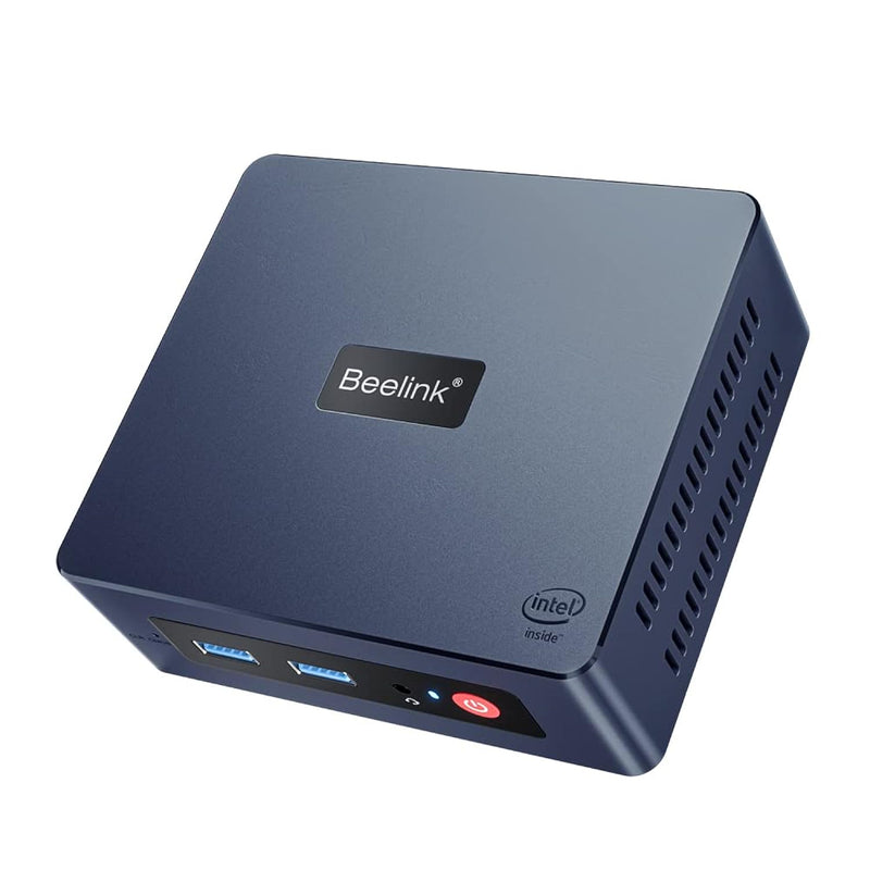 Mini PC, Beelink Mini S Mini Computer 11th Gen Quad-Core N5095, Desktop Comput