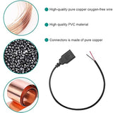 Micro Usb Cable Male Female To 2 X Open Cable Ends, Usb 2.0 Connector To 2 Wir