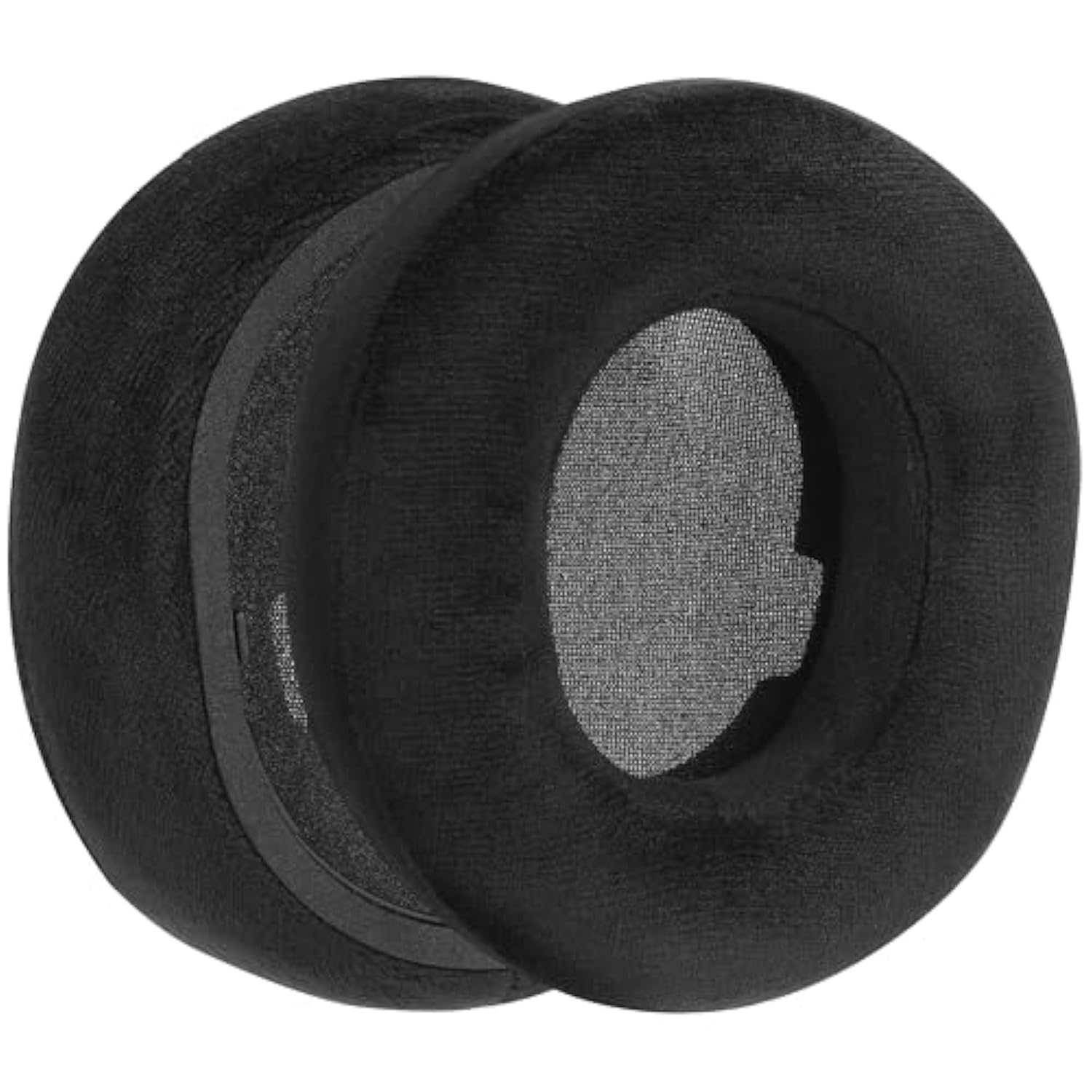 Geekria Comfort Velour Replacement Ear Pads for SteelSeries Arctis Nova Pro Wireless Headphones, Repair Parts (Black)
