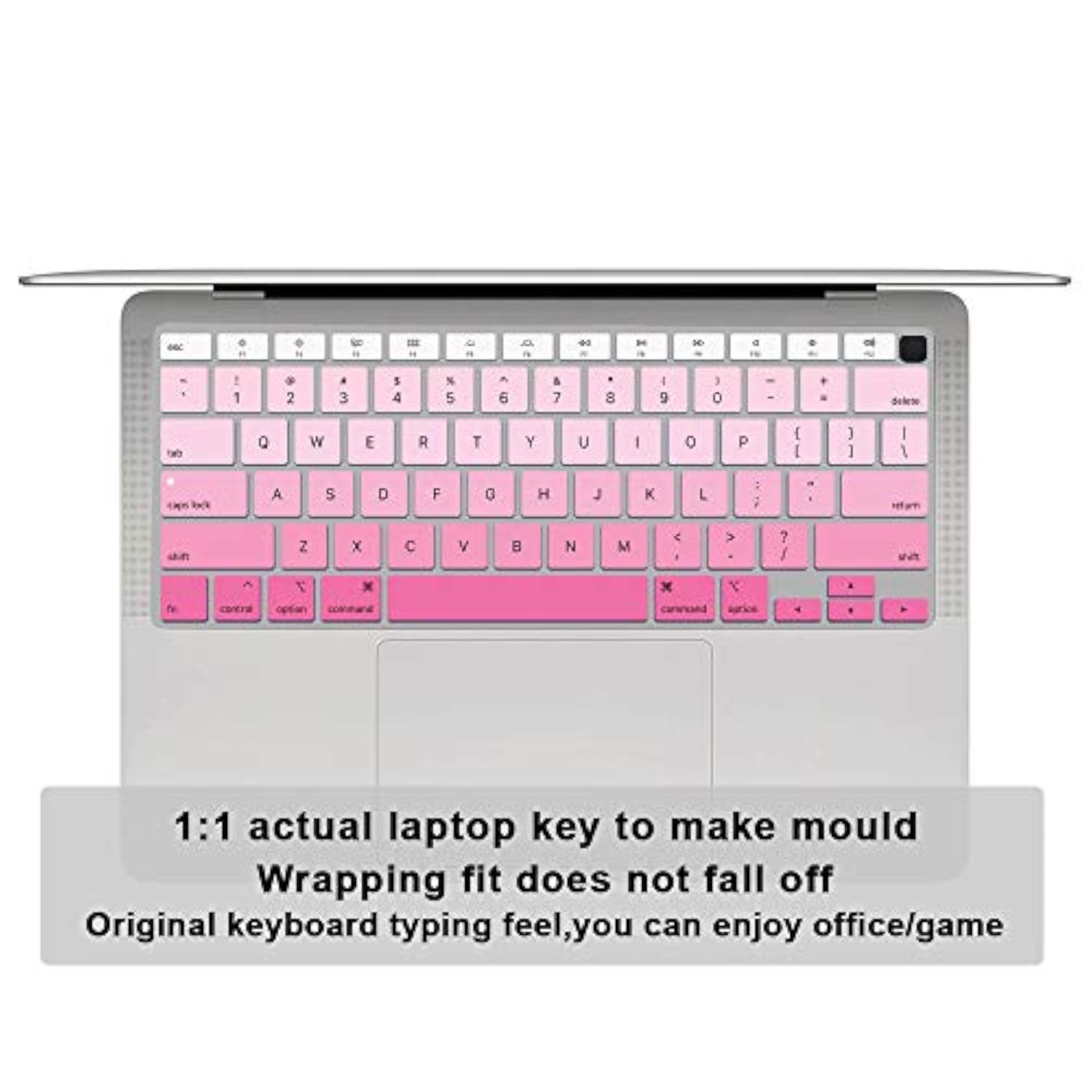 Ultra Thin Silicone English Keyboard Cover Skin For Macbook Air 13.3" Newest 1