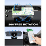 Suction Cup Phone Mount,Magnetic Phone Holder For Car,360°Adjustable Vacuum Suction Phone Mount For Gym/Mirror/Smooth Surface, Compatible With Iphone And All Smartphones