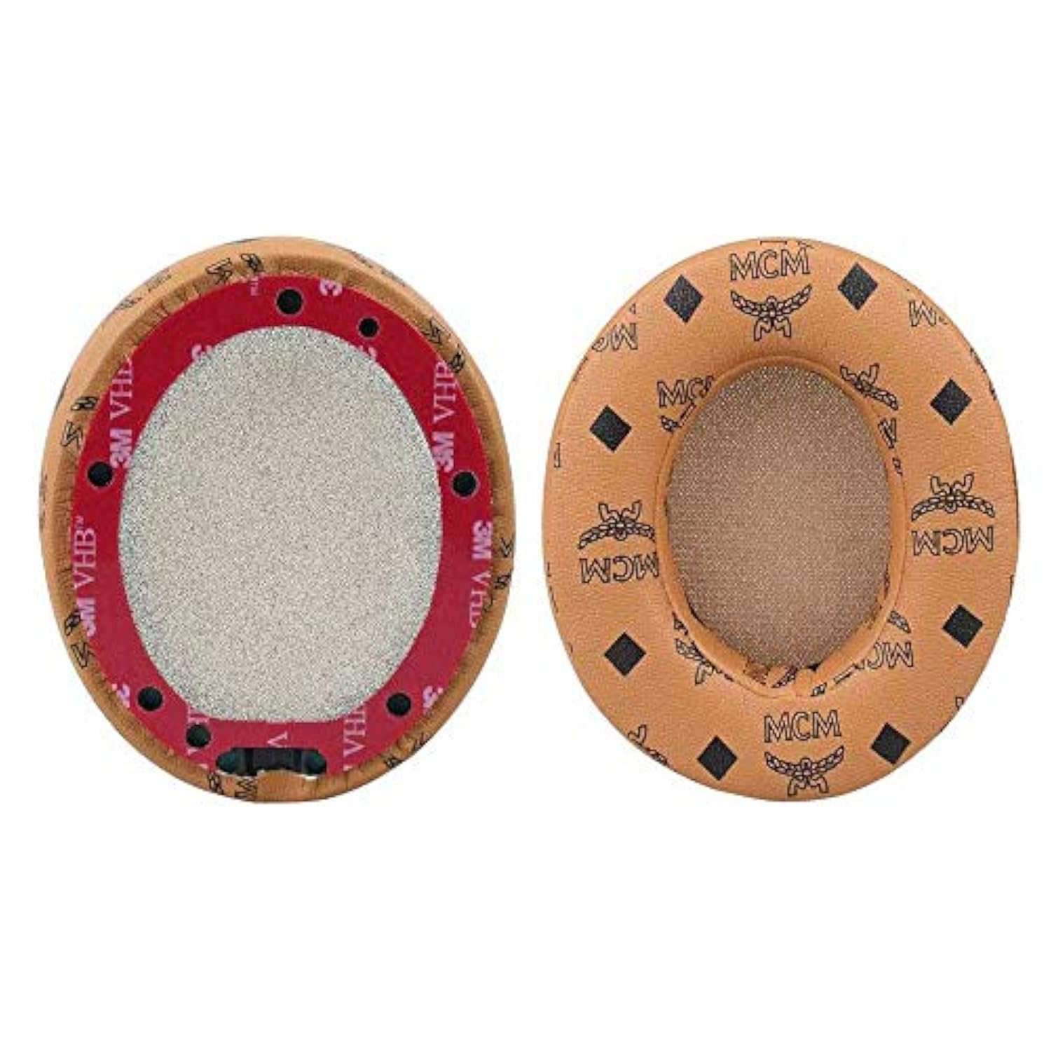 Studio 3 Replacement Earpads Ear Pad Cushion Cover Compatible With Beats By Dr.Dre Studio 2.0 B0500 B0501 Wired/Wireless & Studio 3.0 Over-Ear Headphones (Floral Brown)
