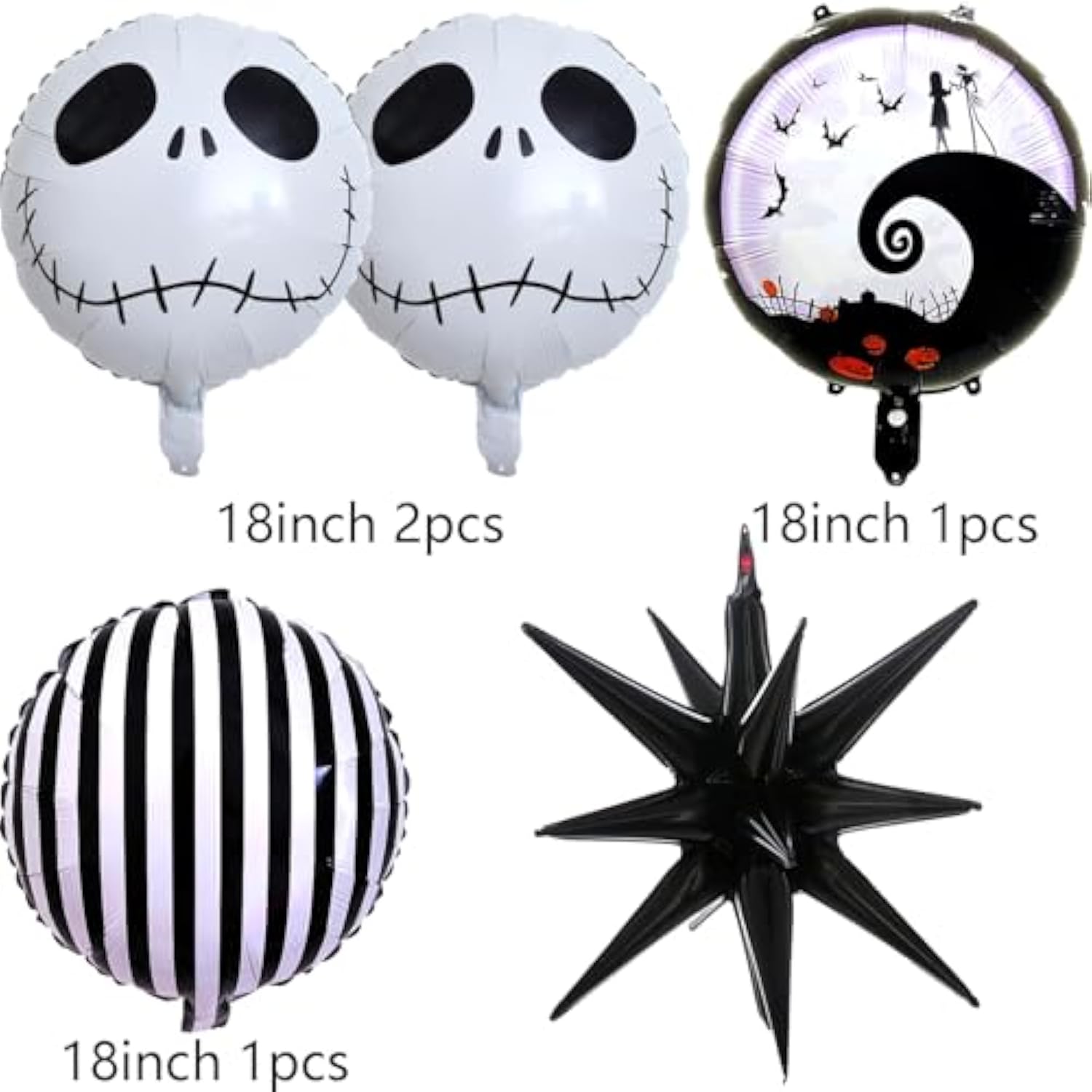 Skull Halloween Balloon Arch – Purple & Black Garland Party Decorations