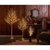 Lighted Twig Birch Tree With Fairy Lights 6Ft 330 Led For Indoor Outdoor Home And Christmas Holiday Decoration