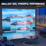 Mini Projector, Full Hd 1080P Video Projector, Portable Outdoor Projector With Tr, Kids Gift, Home Theater Movie Phone Projector Compatible With Android/Ios/Windows/Tv Stick/Hdmi/Usb
