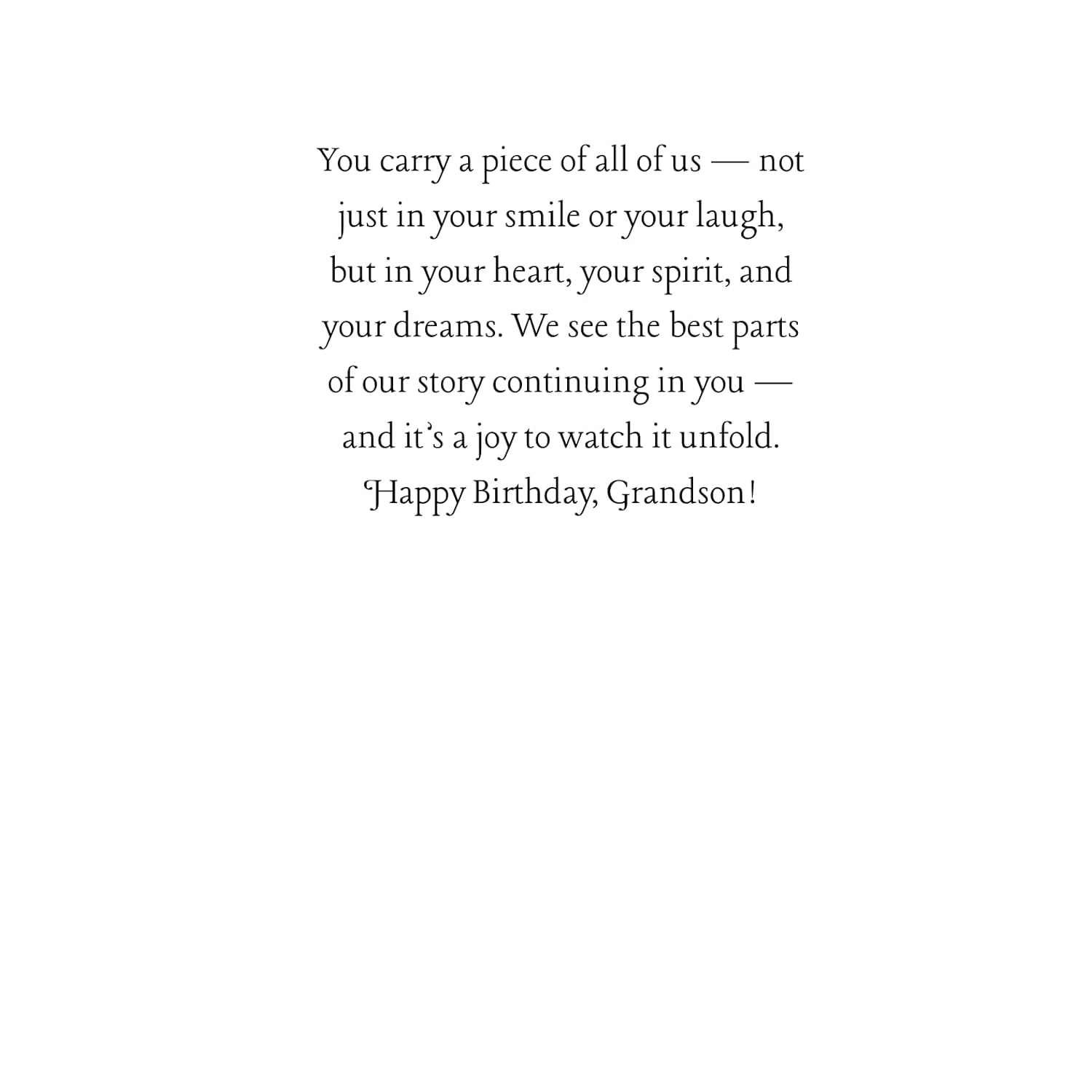 Birthday Card For Grandson, Dna Double Helix Of Awesomeness, Science Themed Birthday Card For Grandkids, Sweet And Funny Greeting Card For Grandchild