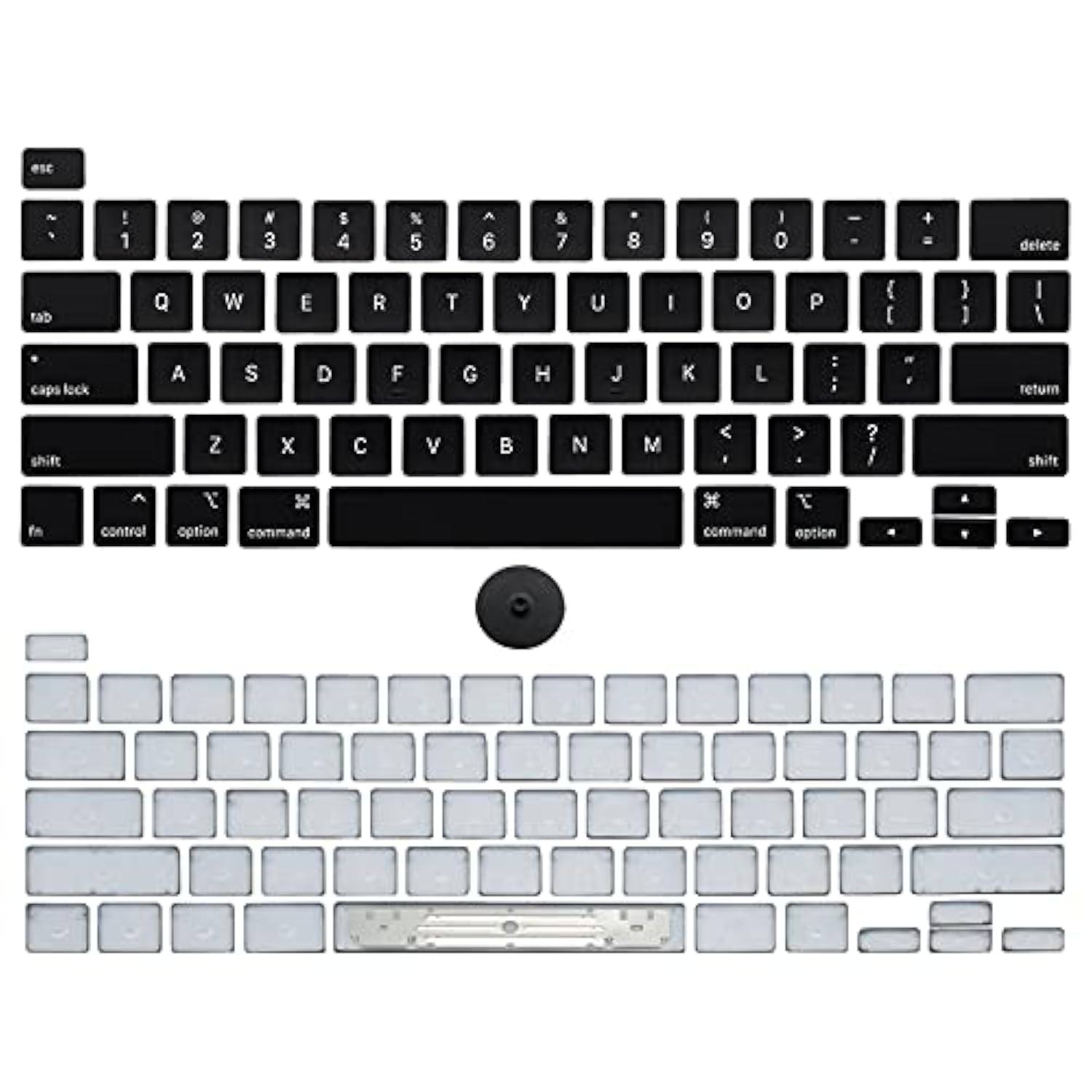 Keyboard Keycaps Keys Cap Us Set Replacement For Macbook Pro A2251 A2289 A2141