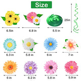 Spring Flower Birthday Party Decorations,30 Set Summer Party Hanging Swirl Ceiling Decorations For Classroom Office Mother Day Decor