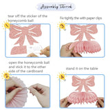 8Pcs Ballerina Tutu Honeycomb Centerpieces, Ballet Baby Shower Party Table Decorations, Ballet Dancers Theme Birthday Decoration Rose Gold