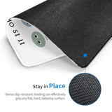 It Is Okay To Feel Mouse Pad Feelings Emotions Mental Health Non-Slip Gaming Rubber Base Mousepad For Computer Laptop Home Desk Decor Therapy Office Psychology Therapist Gift 10X12 Inch