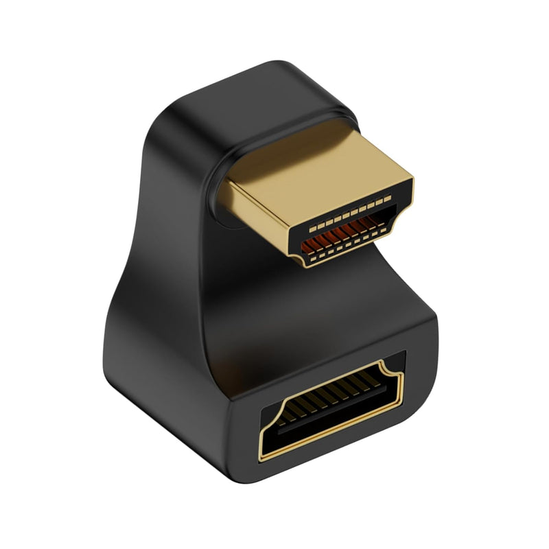 Hdmi 2.1 180 Degree Adapter, 8K U Shaped Hdmi Adapter, Up Angle Hdmi 2.1 Exten