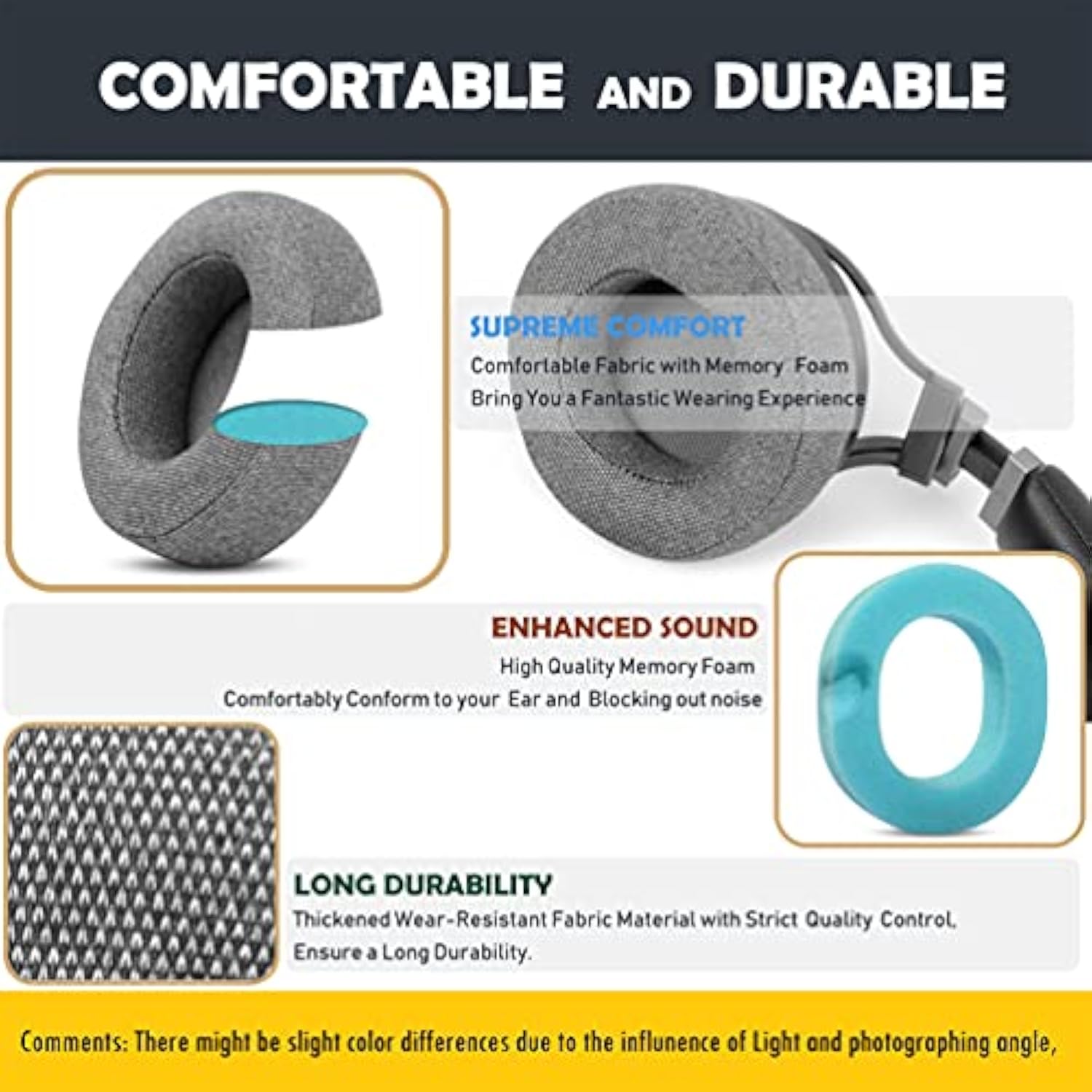 Thickened Ear Cushion Replacement Ear Pads Headphone Earpads Compatible With Corsair Virtuoso Rgb Wireless Se Gaming Headset