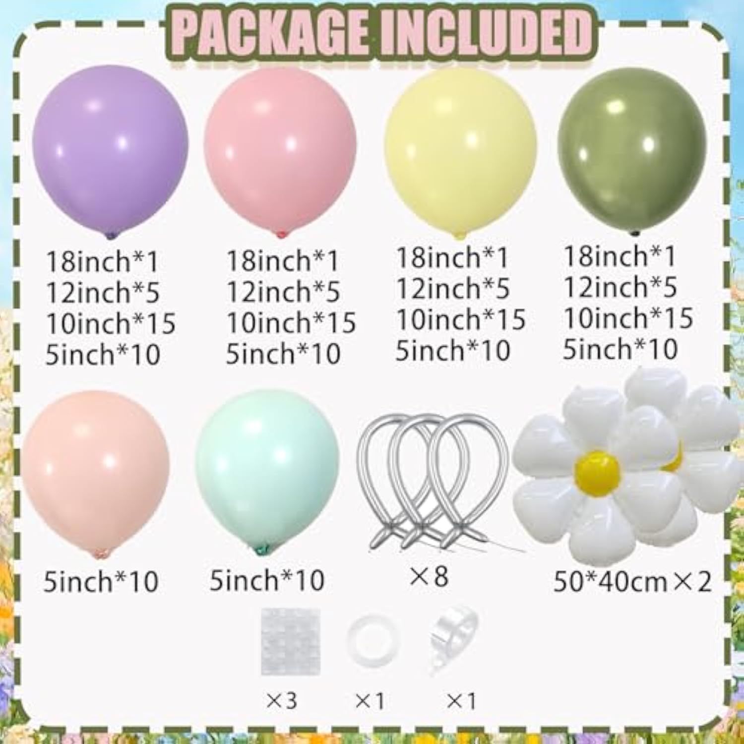 Butterfly Spring Balloon Arch Kit Flower Balloons 159Pcs Sage Green Pink Purple Balloons Fairy Balloon Garland For Wildflower Birthday Party Baby In Bloom Baby Shower Decorations