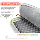 Y-S8 14.1-15.4Inch Laptop Sleeve Case Bag 360 Protective Waterproof Bag Compatible With Macbook Pro M3 / M2/M1 Pro/Max, Macbook Air & Pro (Khaki, 14.1-15.4")