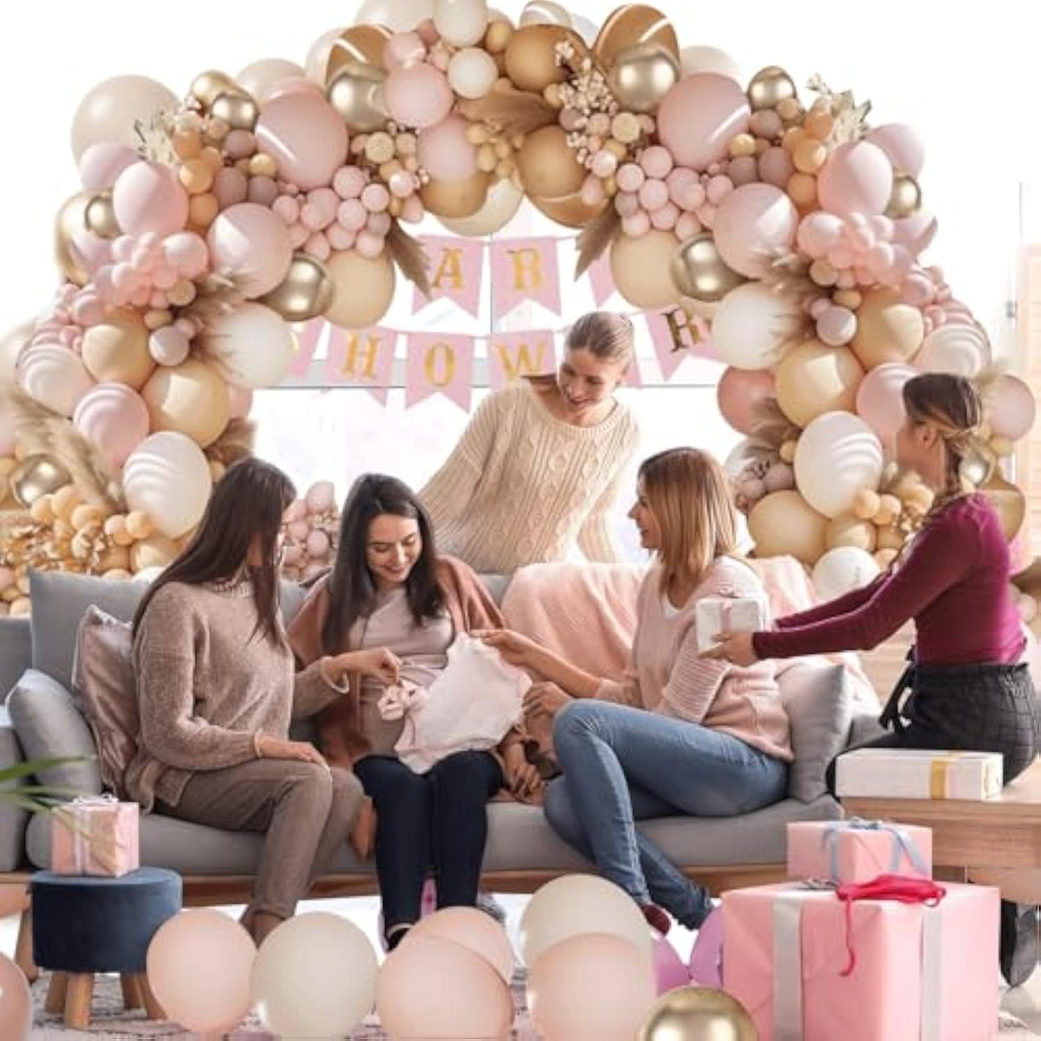 Dusty Pink Balloon Arch Kit: Boho Wedding, Shower & Birthday Decor